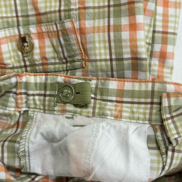 JANIE & JACK · TODDLER BOYS PLAID COTTON CHINO SHORTS - SIZE 4T - Picture 11 of 12
